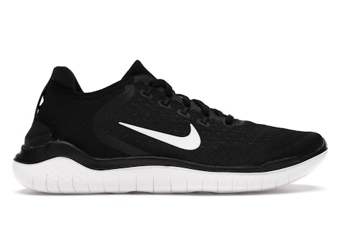 Nike Free RN 2018 Black White Men's 942836-001 US
