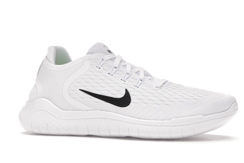 Nike free rn 2018 mens white clearance