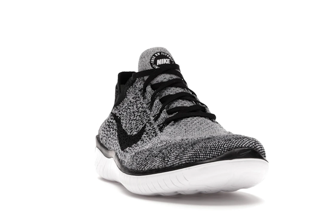 Nike Free RN Flyknit 2018 Black White Ombre