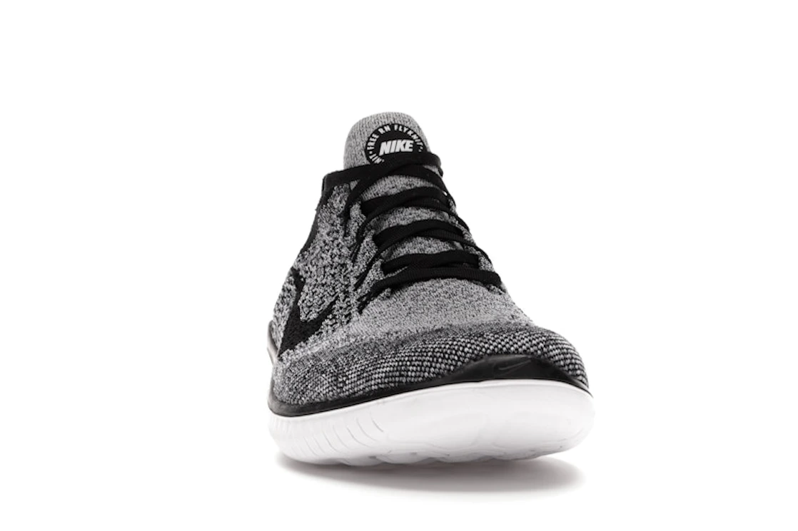 Nike Free RN Flyknit 2018 Black White Ombre