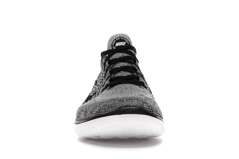 Nike Free RN Flyknit 2018 Black White Ombre