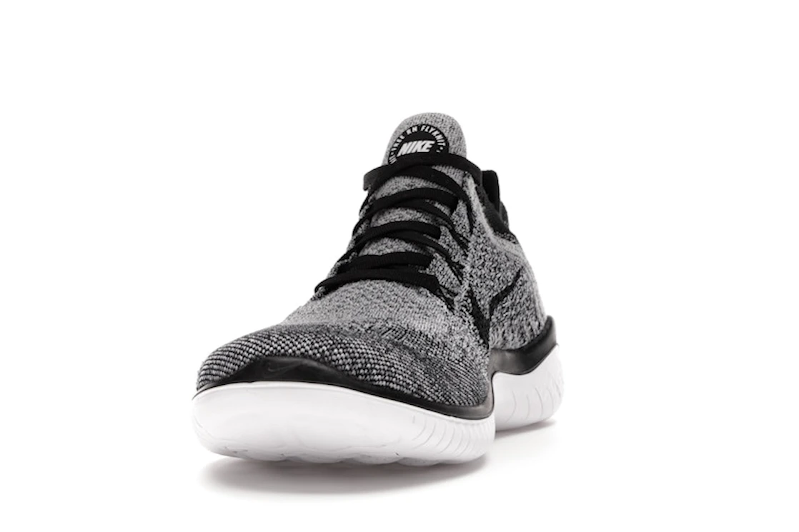 Nike Free RN Flyknit 2018 Black White Ombre