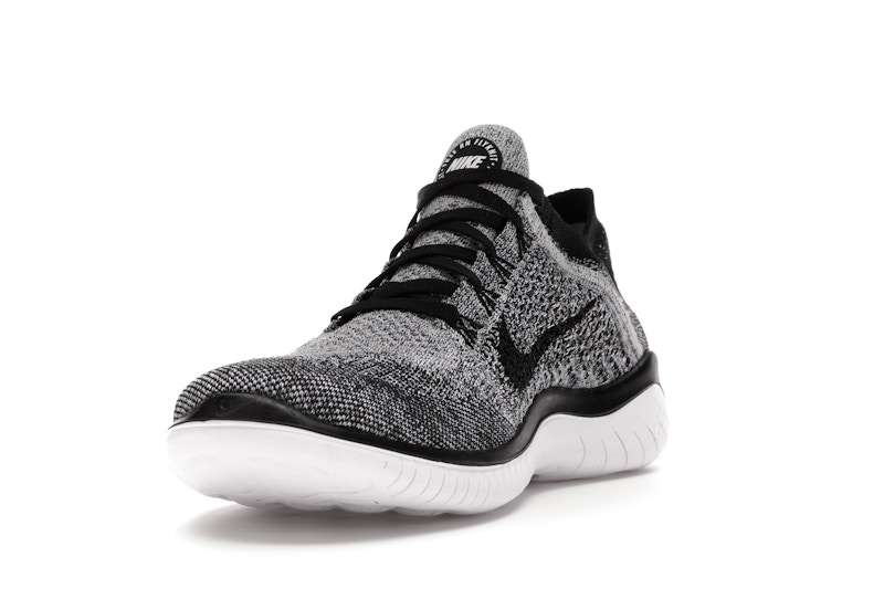 Nike Free RN Flyknit 2018 Black White Ombre