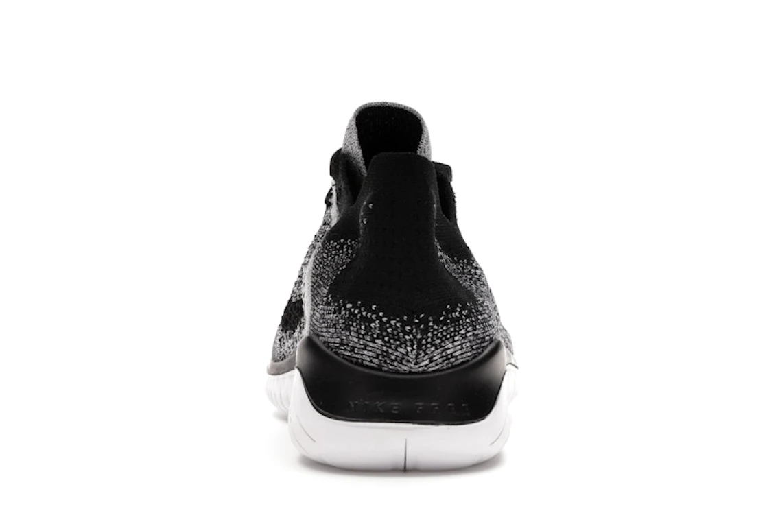 Nike Free RN Flyknit 2018 Black White Ombre