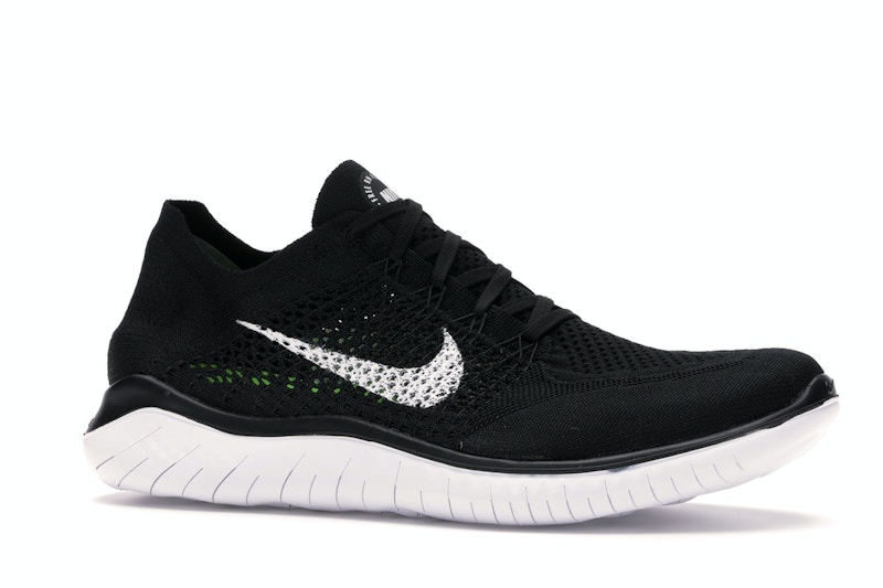 Nike Free RN Flyknit 2018 Black White