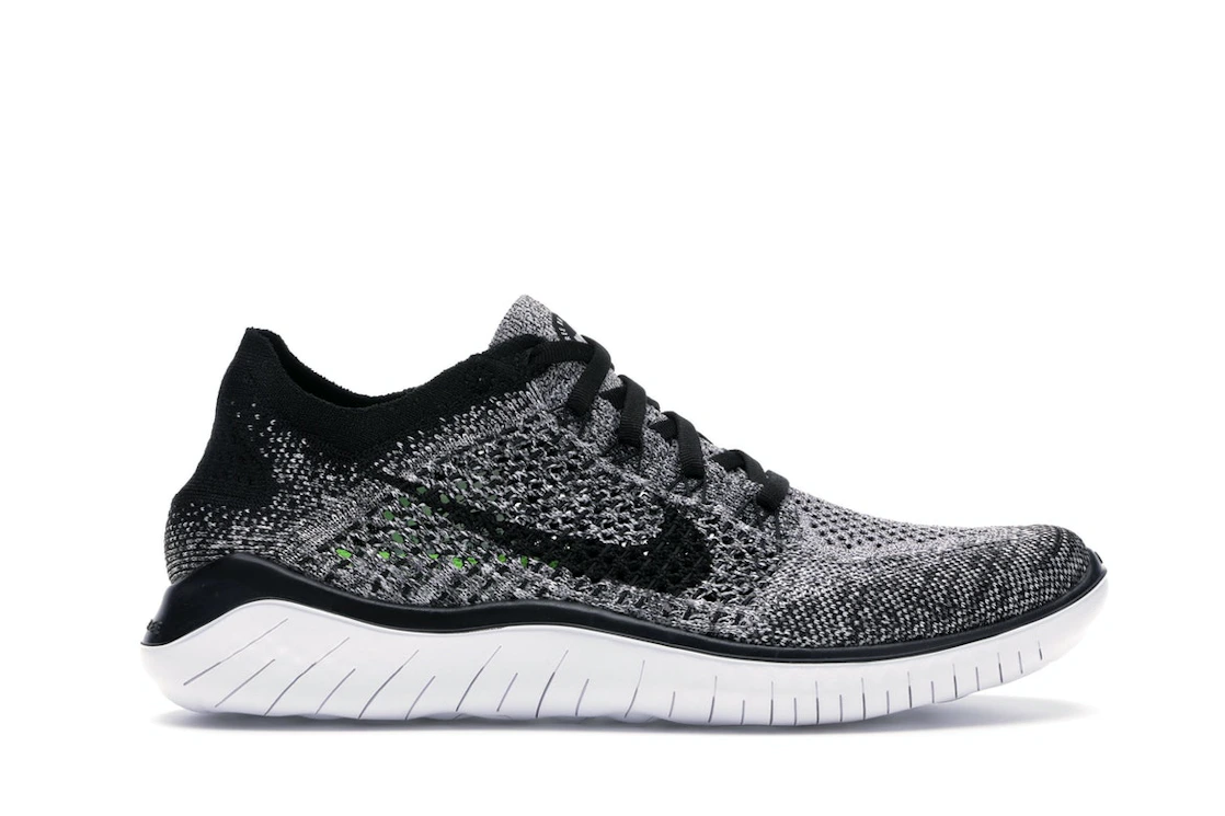 Nike Free RN Flyknit 2018 Oreo (Women's)
