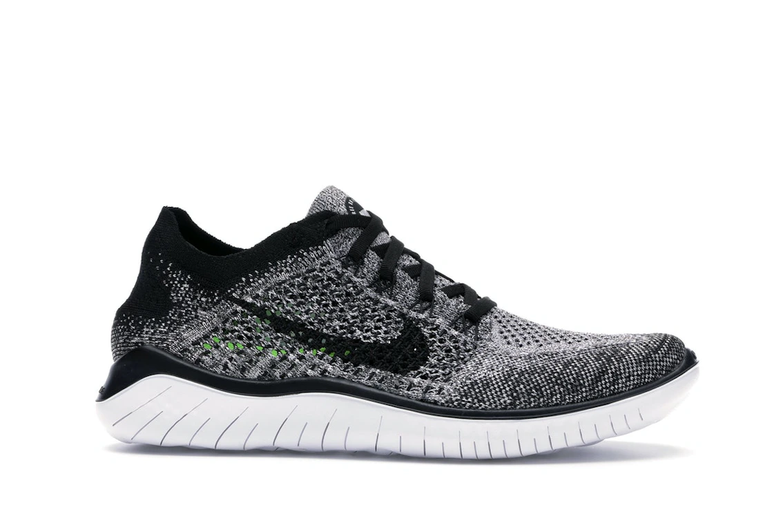 Nike Free RN Flyknit 2018 Oreo (Women's)