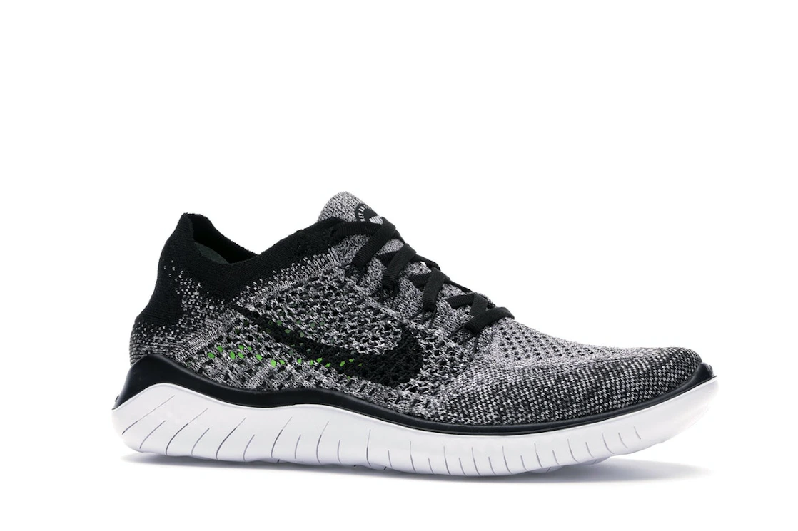 Nike Free RN Flyknit 2018 Oreo (Women's)