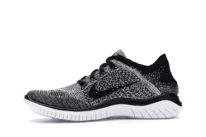 Nike Free RN Flyknit 2018 Oreo (Women's)