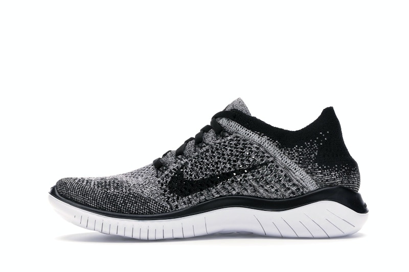 Nike Free RN Flyknit 2018 Oreo (Women's)