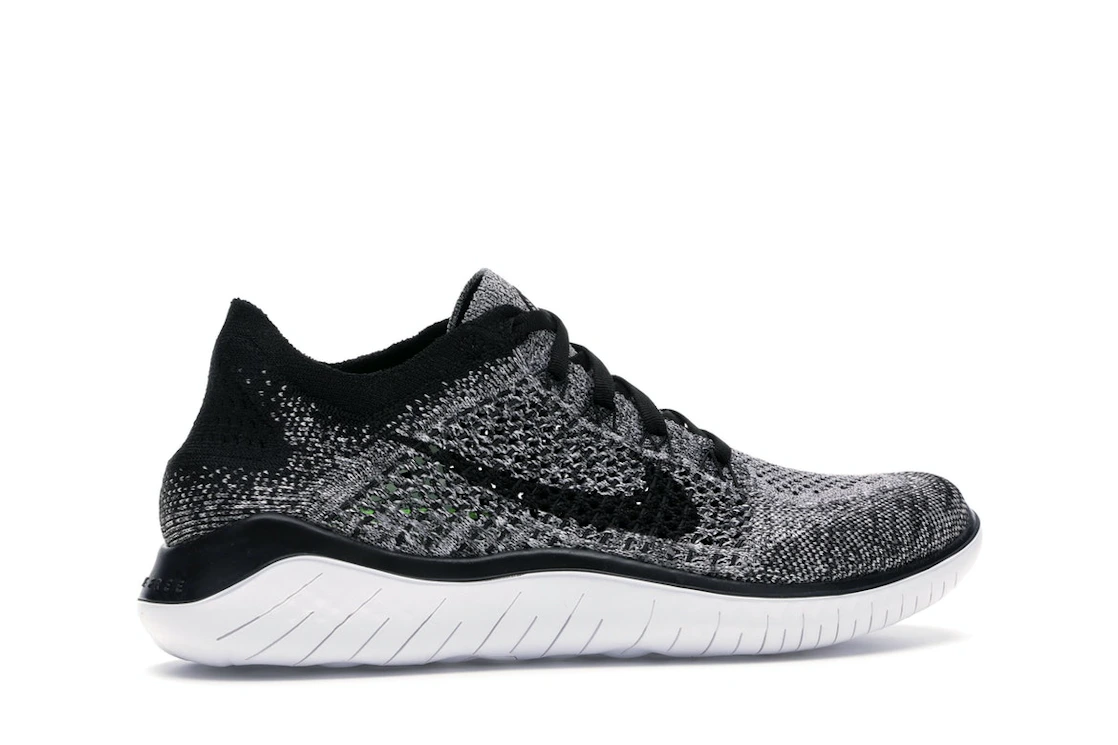 Nike Free RN Flyknit 2018 Oreo (Women's)
