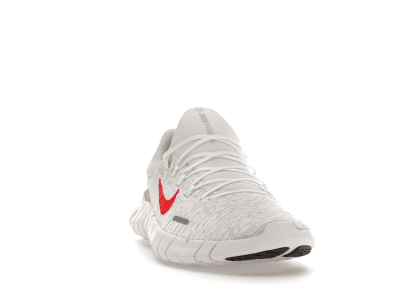 Nike Free Run 5.0 Next Nature White Siren Red Sanddrift