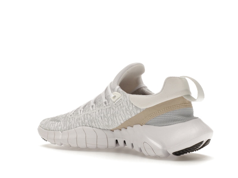 Nike Free Run 5.0 Next Nature White Siren Red Sanddrift