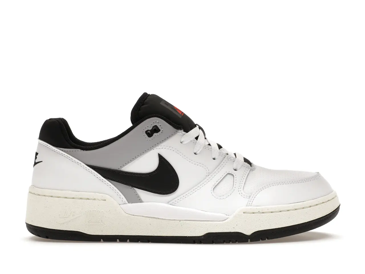Nike Full Force Low White Black Pewter Men's - FB1362-101 - US