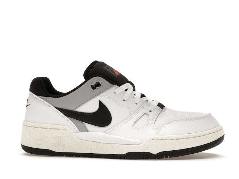 Nike Full Force Low White Black Pewter