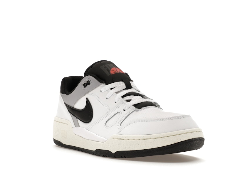 Nike Full Force Low White Black Pewter