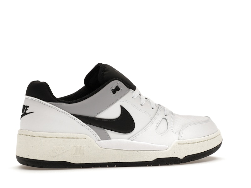 Nike Full Force Low White Black Pewter