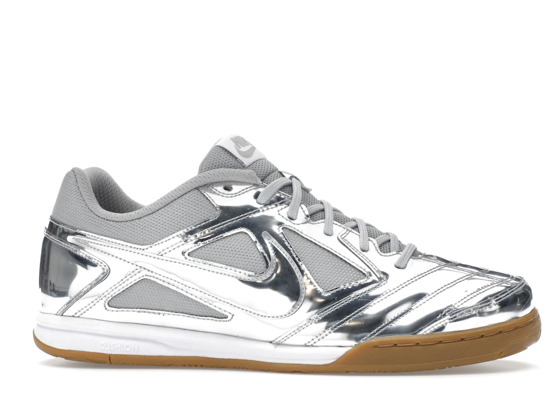 Nike Gato LV8 Metallic Silver White Gum Light Brown
