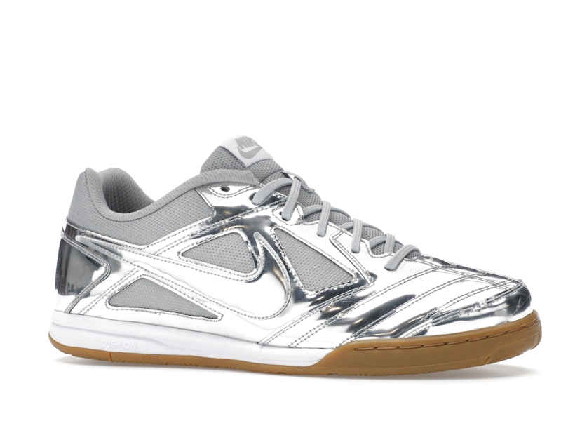 Nike Gato LV8 Metallic Silver White Gum Light Brown