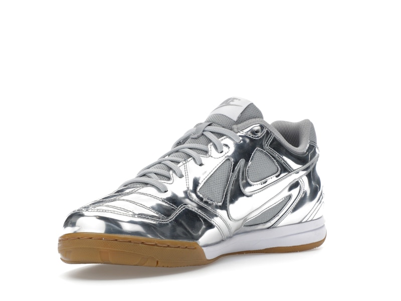 Nike Gato LV8 Metallic Silver White Gum Light Brown