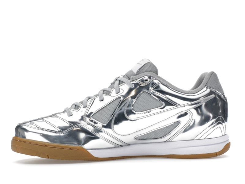 Nike Gato LV8 Metallic Silver White Gum Light Brown