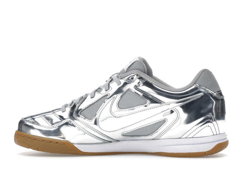 Nike Gato LV8 Metallic Silver White Gum Light Brown