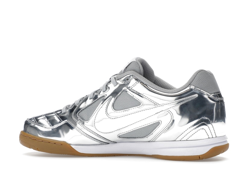 Nike Gato LV8 Metallic Silver White Gum Light Brown