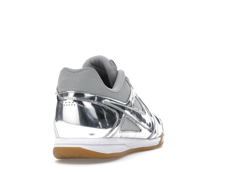 Nike Gato LV8 Metallic Silver White Gum Light Brown