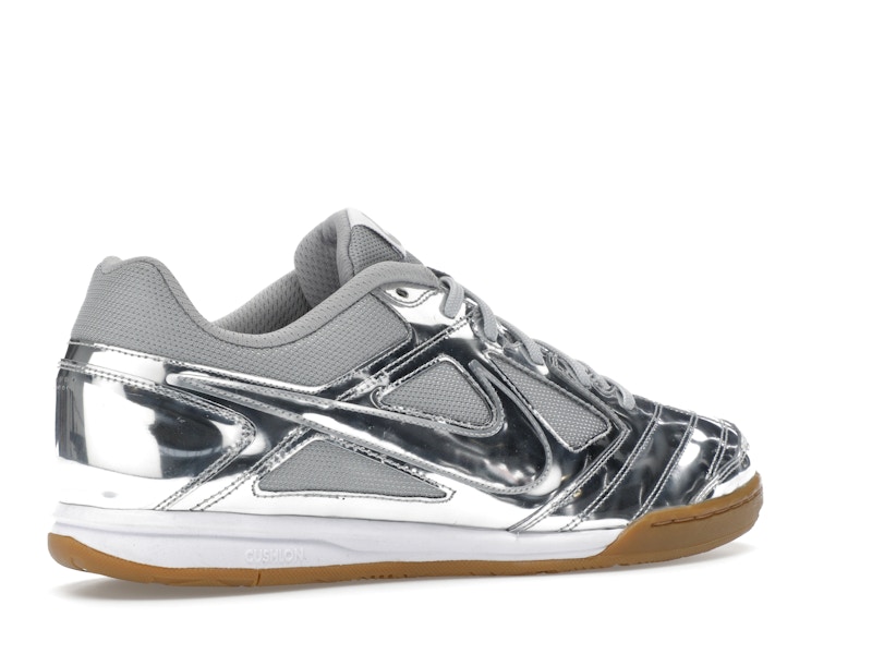 Nike Gato LV8 Metallic Silver White Gum Light Brown