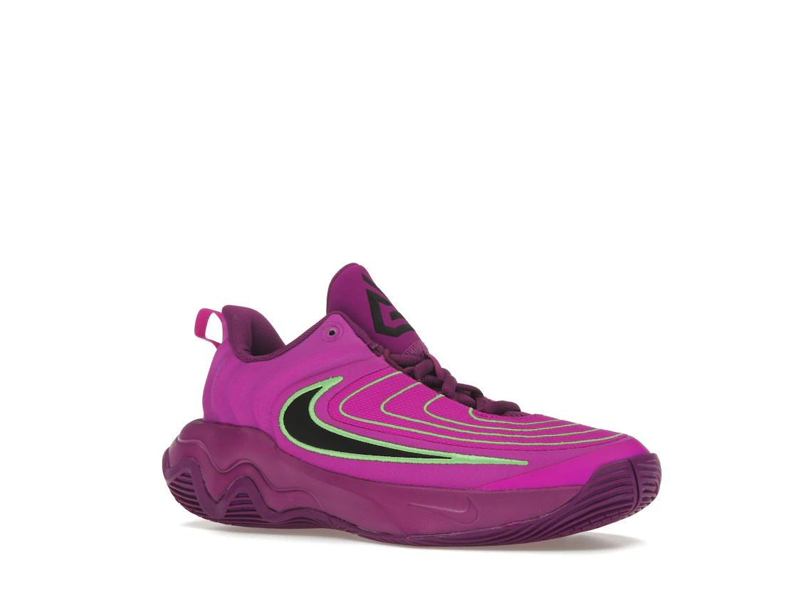 Nike Giannis Immortality 4 Bold Berry Green Strike Hyper Violet Black (GS)