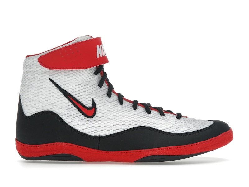 Nike Inflict White Black University Red Men's - 325256-160 - US