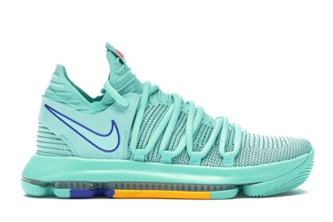 Nike KD 10 Hyper Turquoise Men's 897815-300 US - Main Image