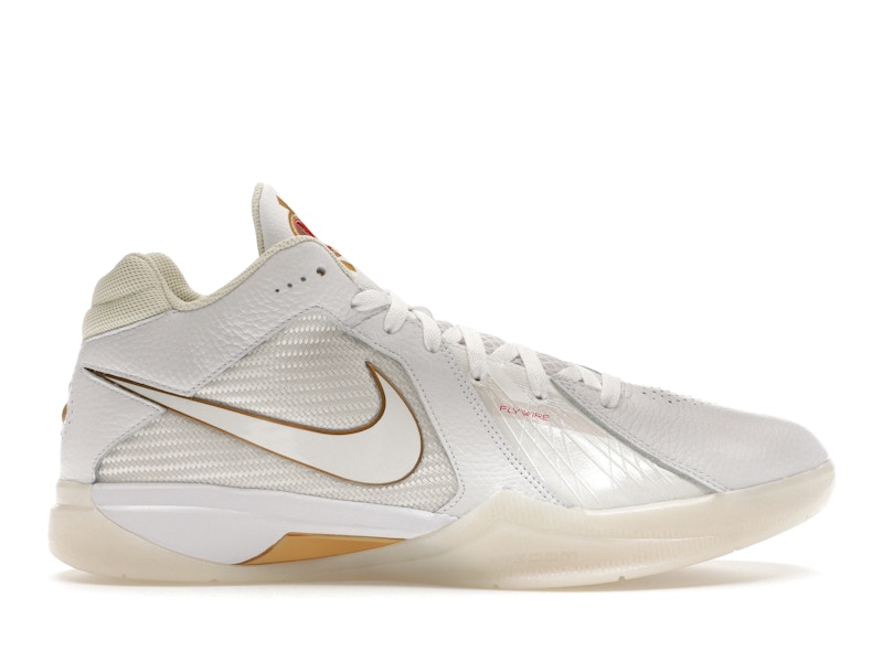 Nike KD 3 Retro bianco oro metallizzato