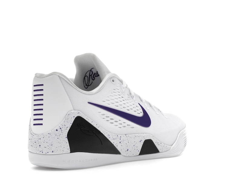 Nike Kobe 9 Elite Low EM Protro White Court Purple