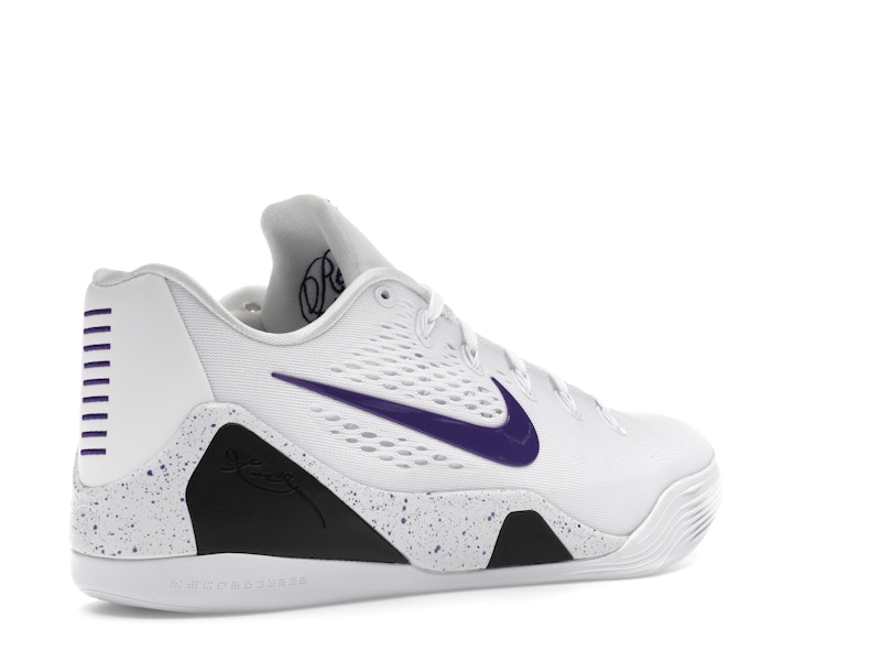 Nike Kobe 9 Elite Low EM Protro White Court Purple