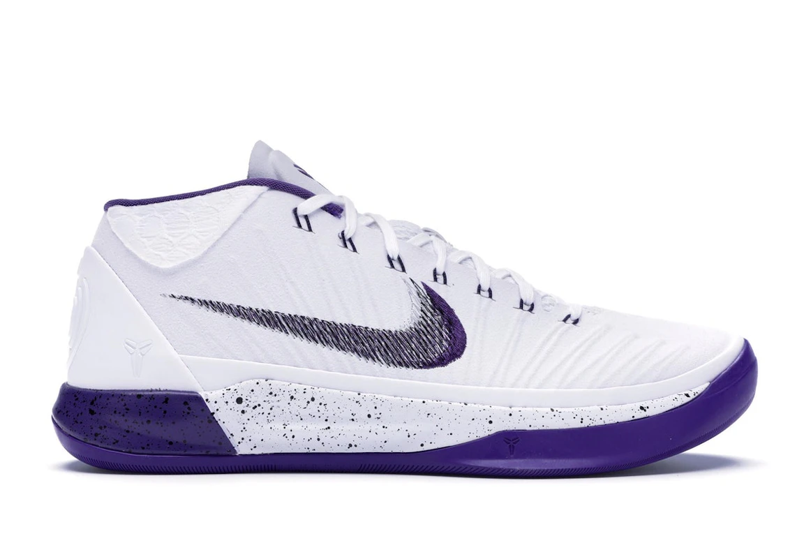 Nike Kobe A.D. Mid Baseline White Court Purple 0