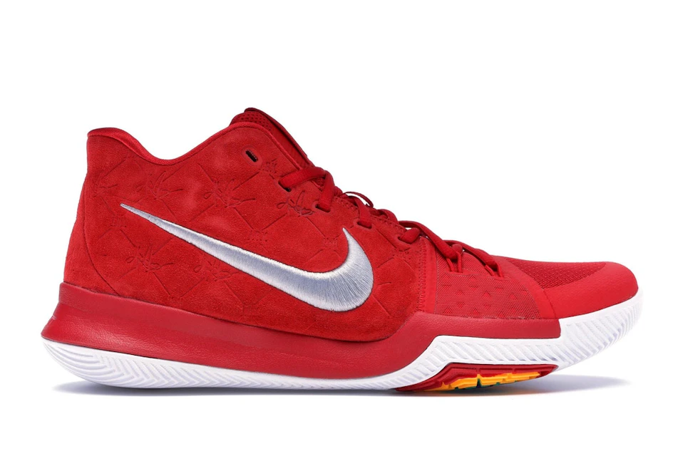Nike Kyrie 3 Red Suede 0