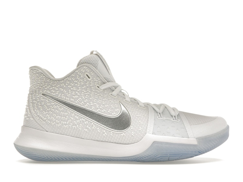 Kyrie 3s all white 2025