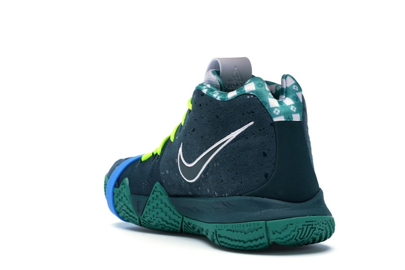 kyrie 4 green grey