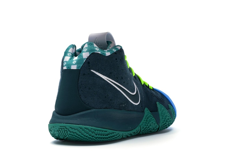 kyrie 4 green grey
