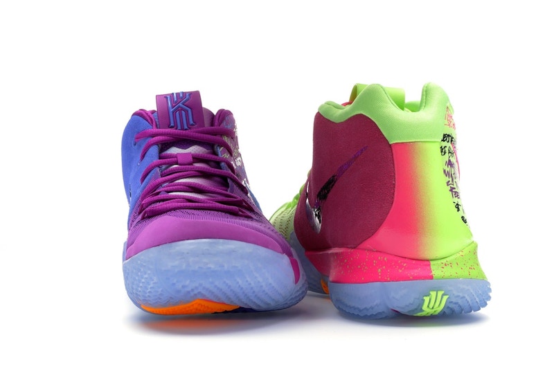 Kyrie 4 confetti stockx clearance