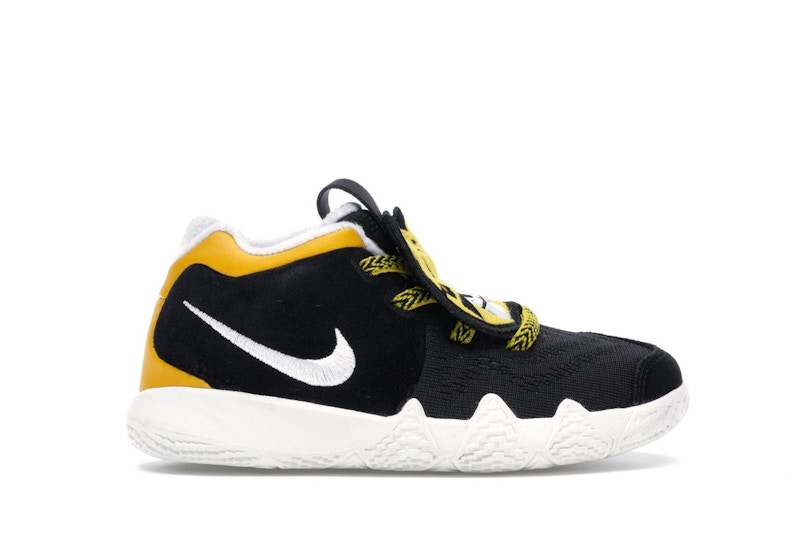 Kyrie 4 hot sale yellow black