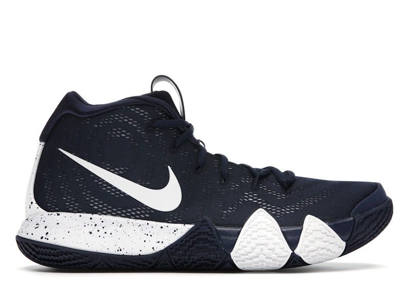 Kyrie 4 navy white sale