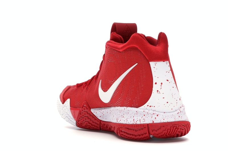 kyrie 4 university red