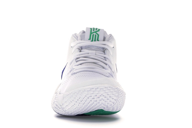 kyrie 4 white blue green