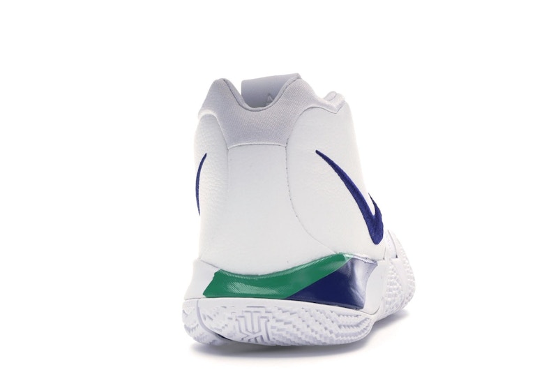 kyrie 4 white blue green