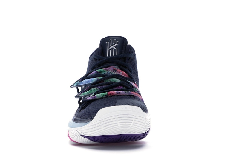 kyrie 5 grey and purple