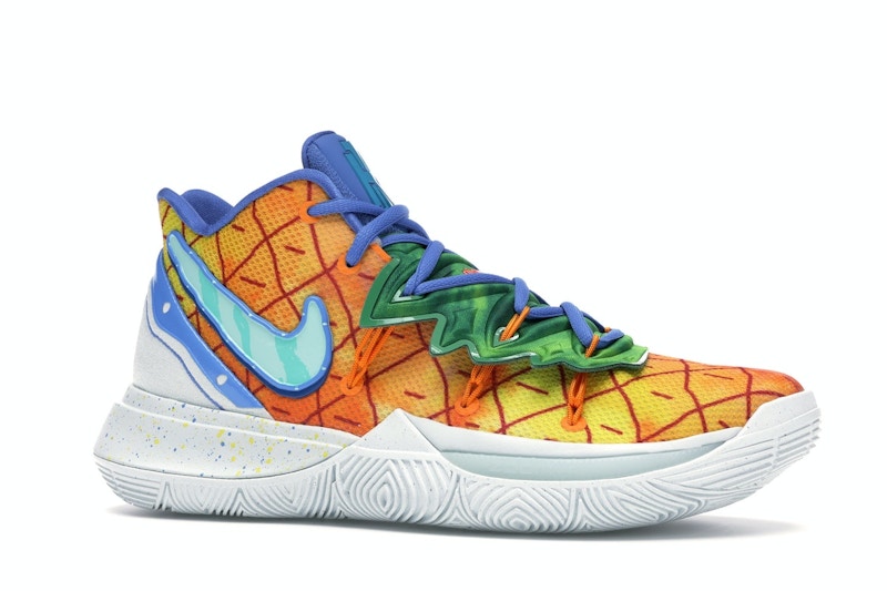 kyrie 5 all spongebob shoes
