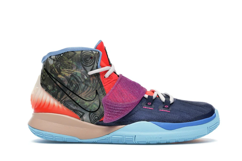 Nike Kyrie 6 Preheat Collection Heal the World (GS) Kids' - CV5574-403 - US