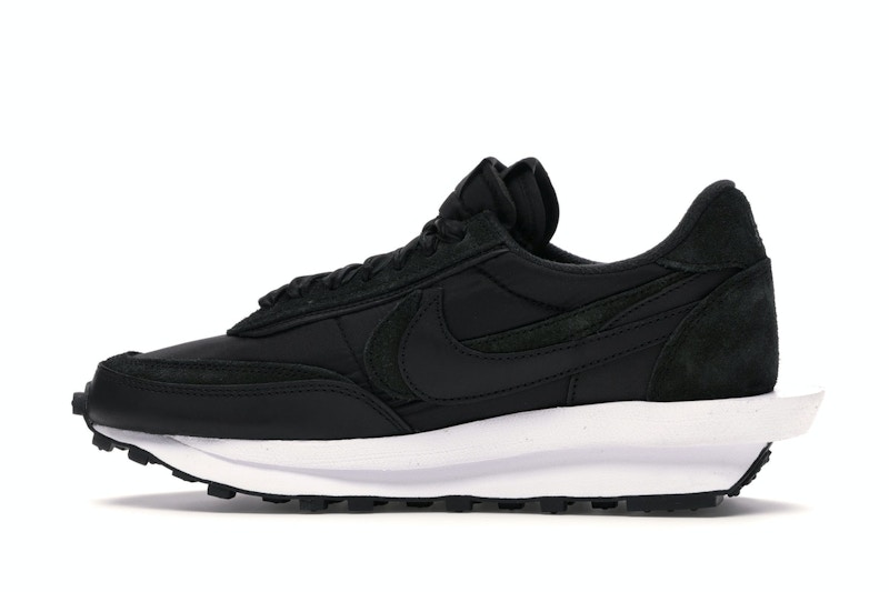 sacai x nike black nylon